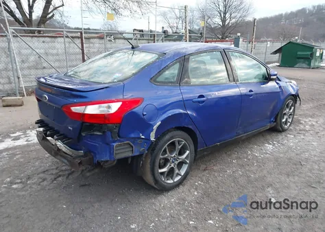 2013 Ford Focus Se z USA, uszkodzony, nr VIN 1FADP3F21DL176069